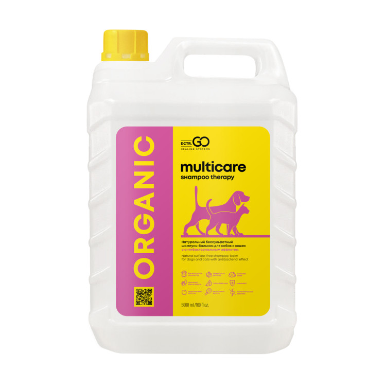 Dctr.Go Шампунь-бальзам для животных  Sнampoo Therapy "Мультиуход" 5000 мл в Новокузецке