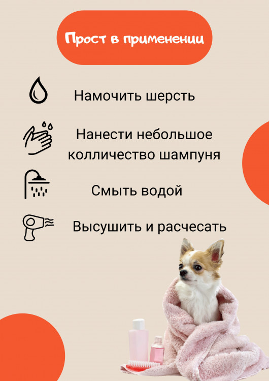 Dctr.Go Шампунь-бальзам для животных  Sнampoo Therapy "Мультиуход" 250 ml в Новокузецке