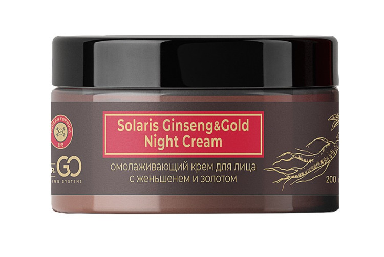 Омолаживающий крем для лица с корейским женьшенем и золотом 200 мл в Новокузецке