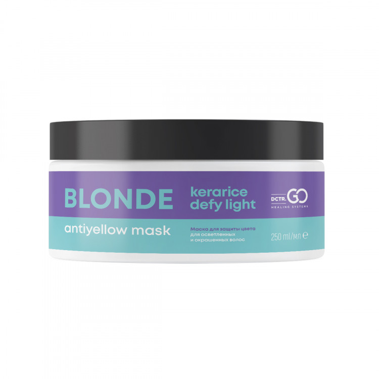Блонд маска для защиты цвета Kerarice Defy Lidht Dctr.Go 250мл в Новокузецке