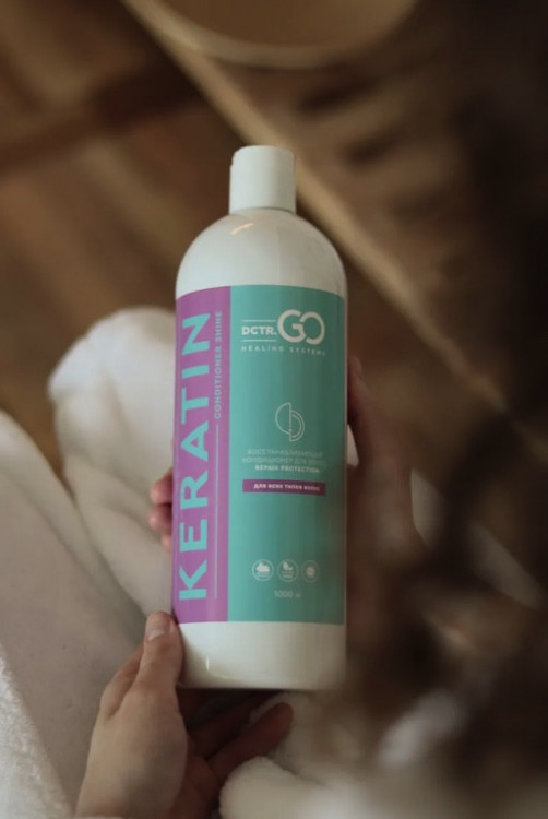 Dctr.Go. Увлажняющий кондиционер бальзам с кератином для волос 1000 мл в Новокузецке